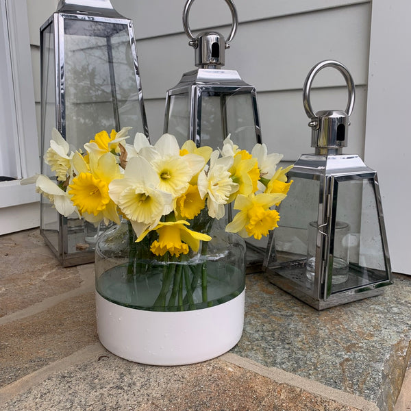 Colorblock Flower Vase
