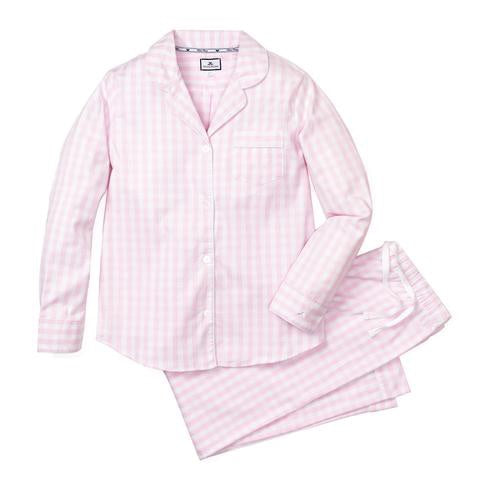 Women’s Pink Gingham Pajamas