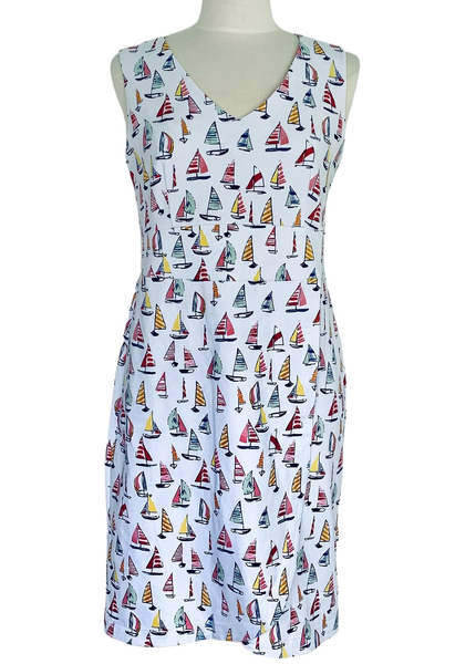 Gwen Dress Bateau Sun Yellow