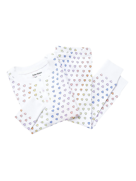 Roller Rabbit Kids Disco Hearts Pajamas