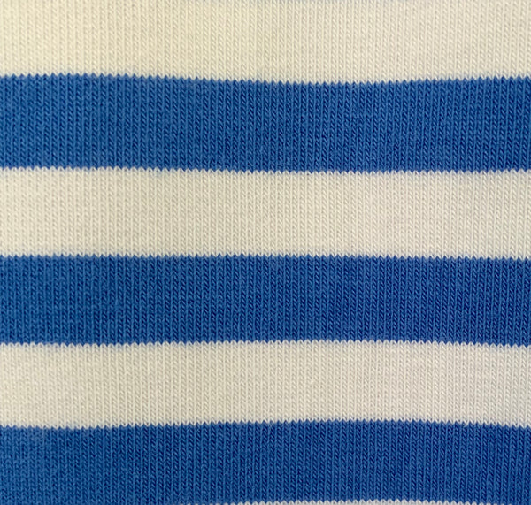 Anna Dress Stripes French Blue