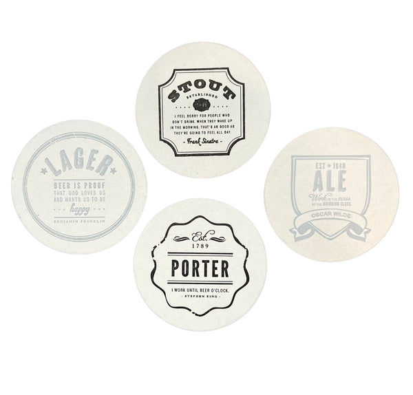 Letterpress Coasters