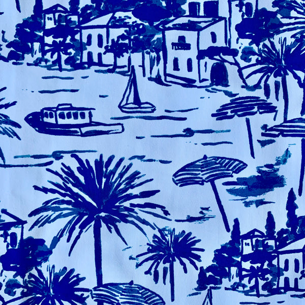 Tilly Pant Riviera Capri Blue