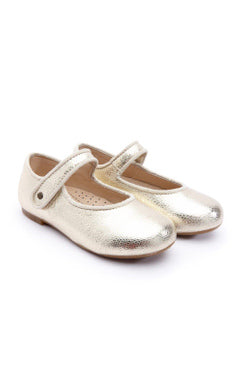 Gold Lady Jane Shoes