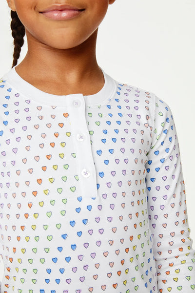 Roller Rabbit Kids Disco Hearts Pajamas