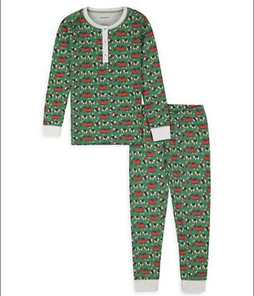 Roller Rabbit Kids Holly Jolly Hathi Pajamas