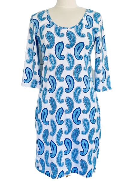 Kilpatrick Dress Paloma Paisley Blue