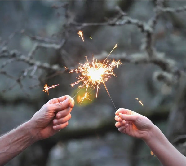 Gold and Silver 8” Sparklettes