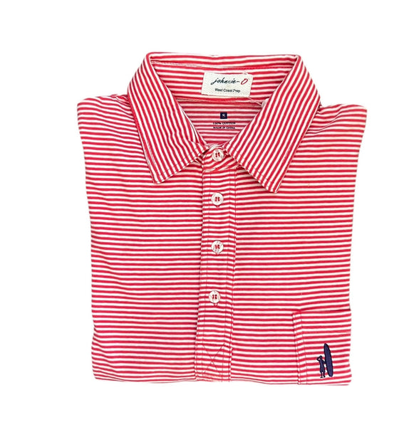Men’s Johnnie-O Original Cotton Striped Polo