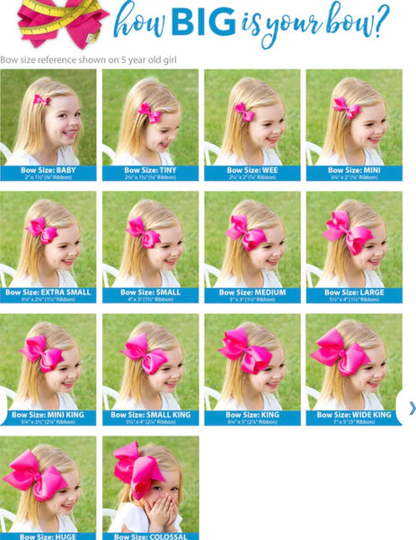 Tiny Classic Grosgrain Bow