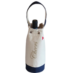 Champagne Single Bottle Wine Bag