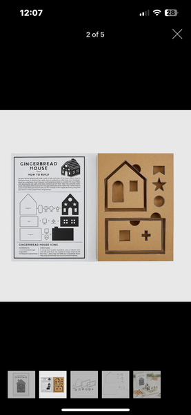 Gingerbread House Cookie Co. Cookie Cutter Set