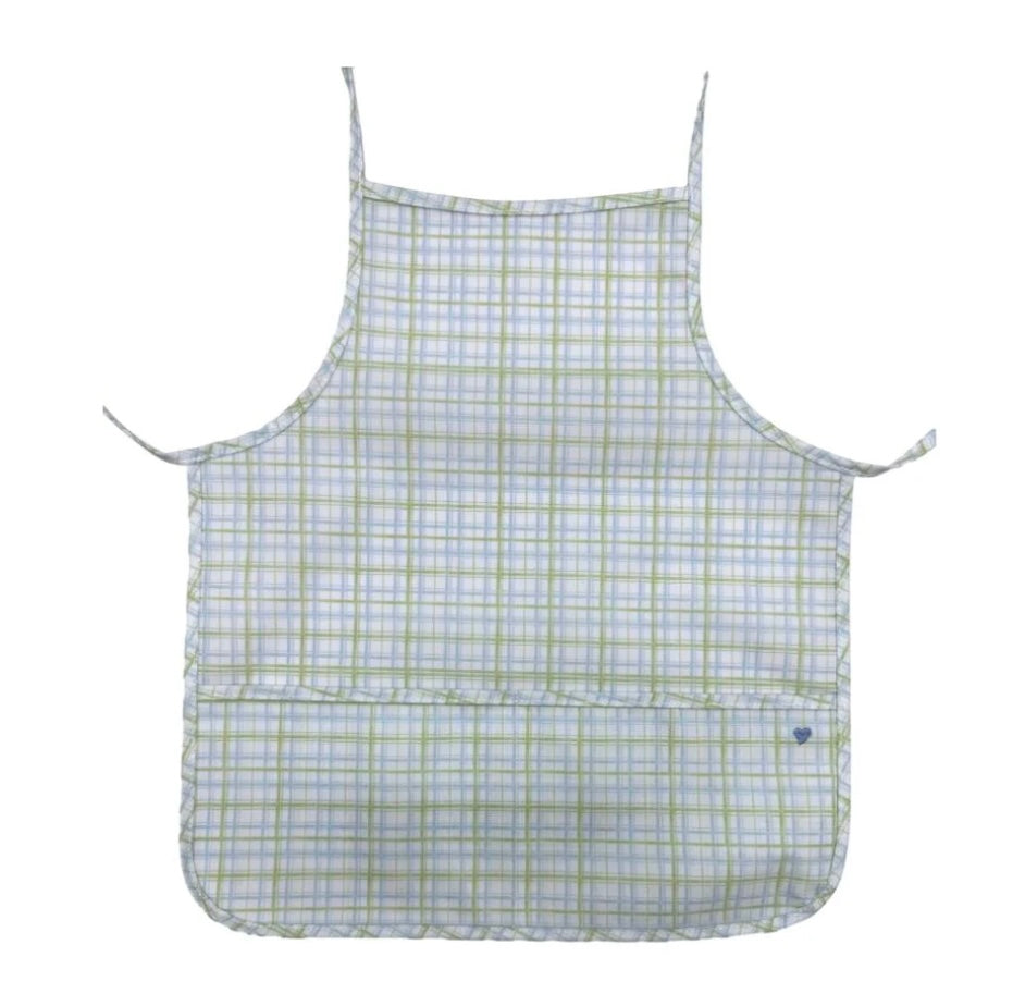 Classic Plaid Coated Apron