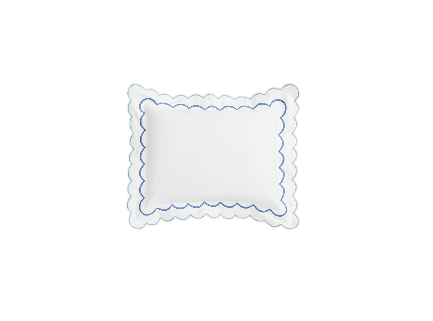 India Scalloped Boudoir Pillow