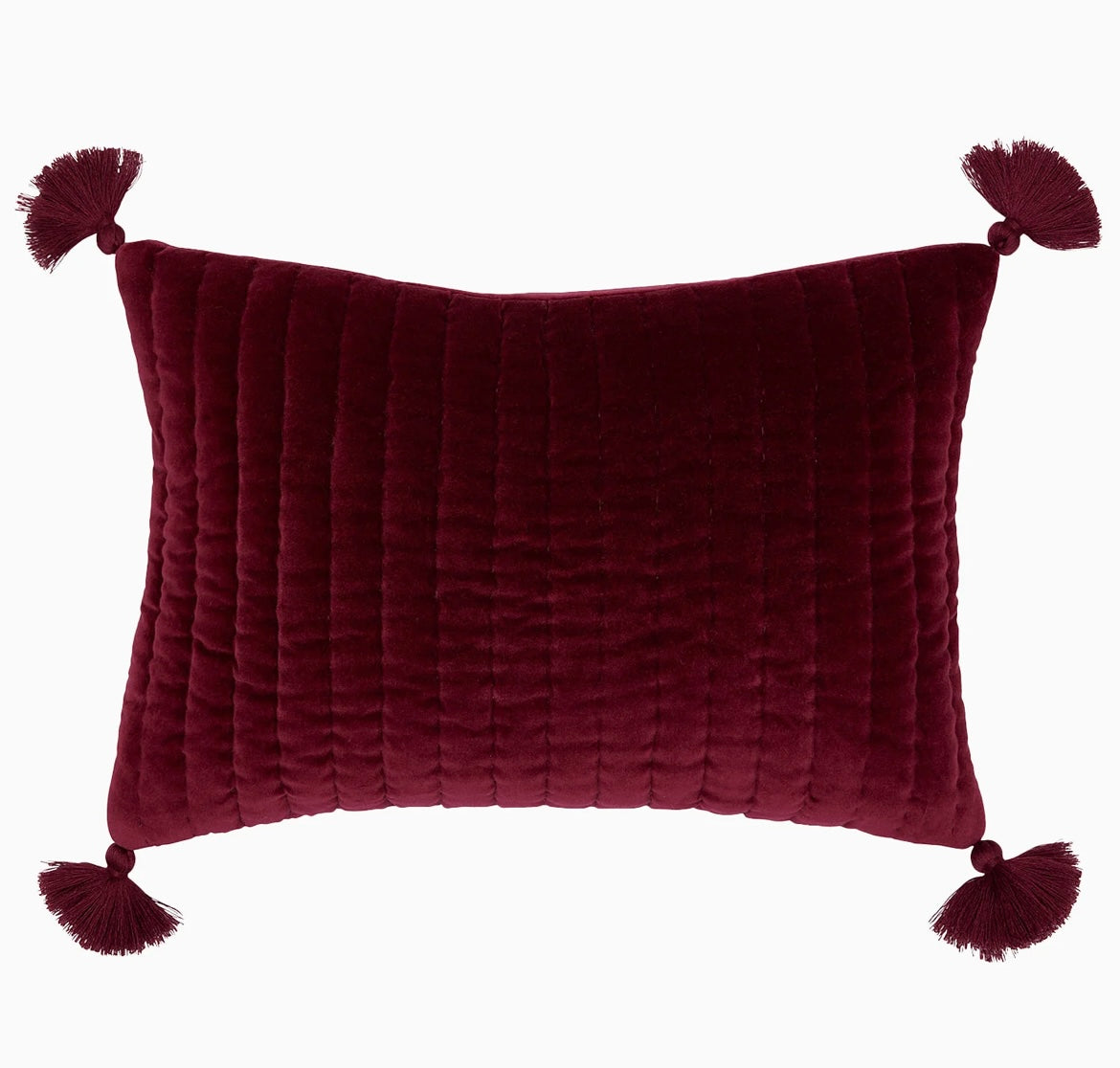 Velvet Berry Kidney Pillow