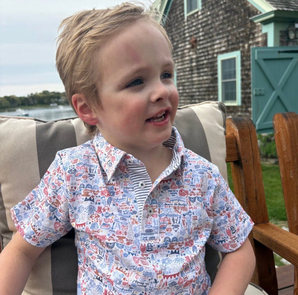 USA Boys Polo Shirt