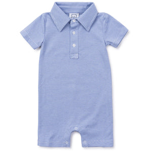 Pima Polo Striped Shortall