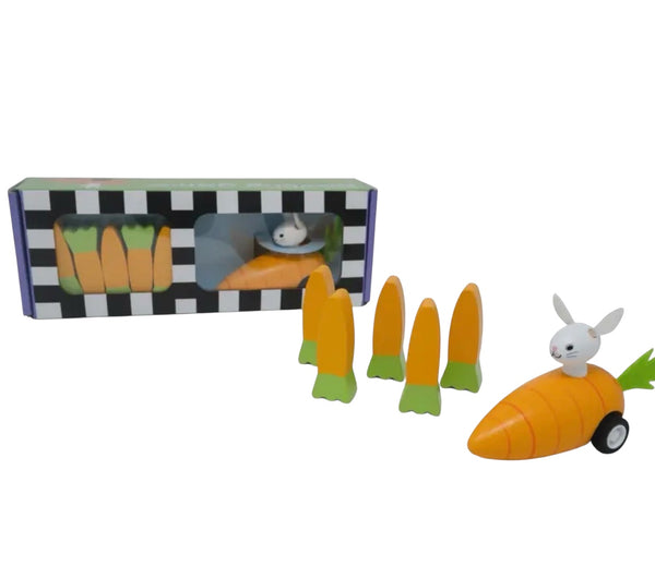 Bunny and Carrots Bowling Game