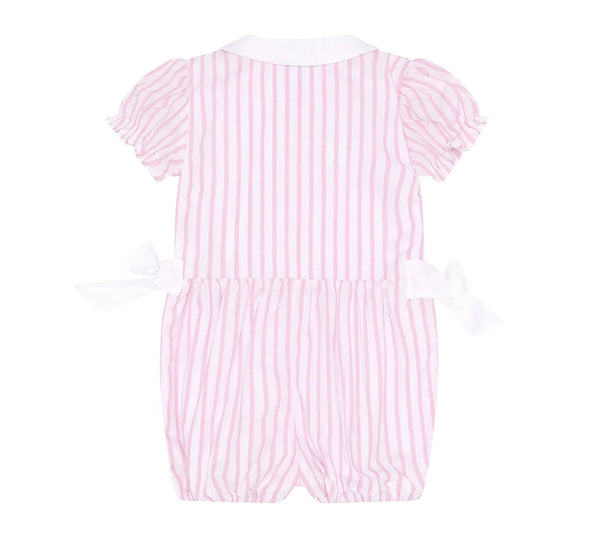 Striped Bow Romper