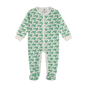 Ro’s Garden Caribbean Squirt Infant Footie Pajamas