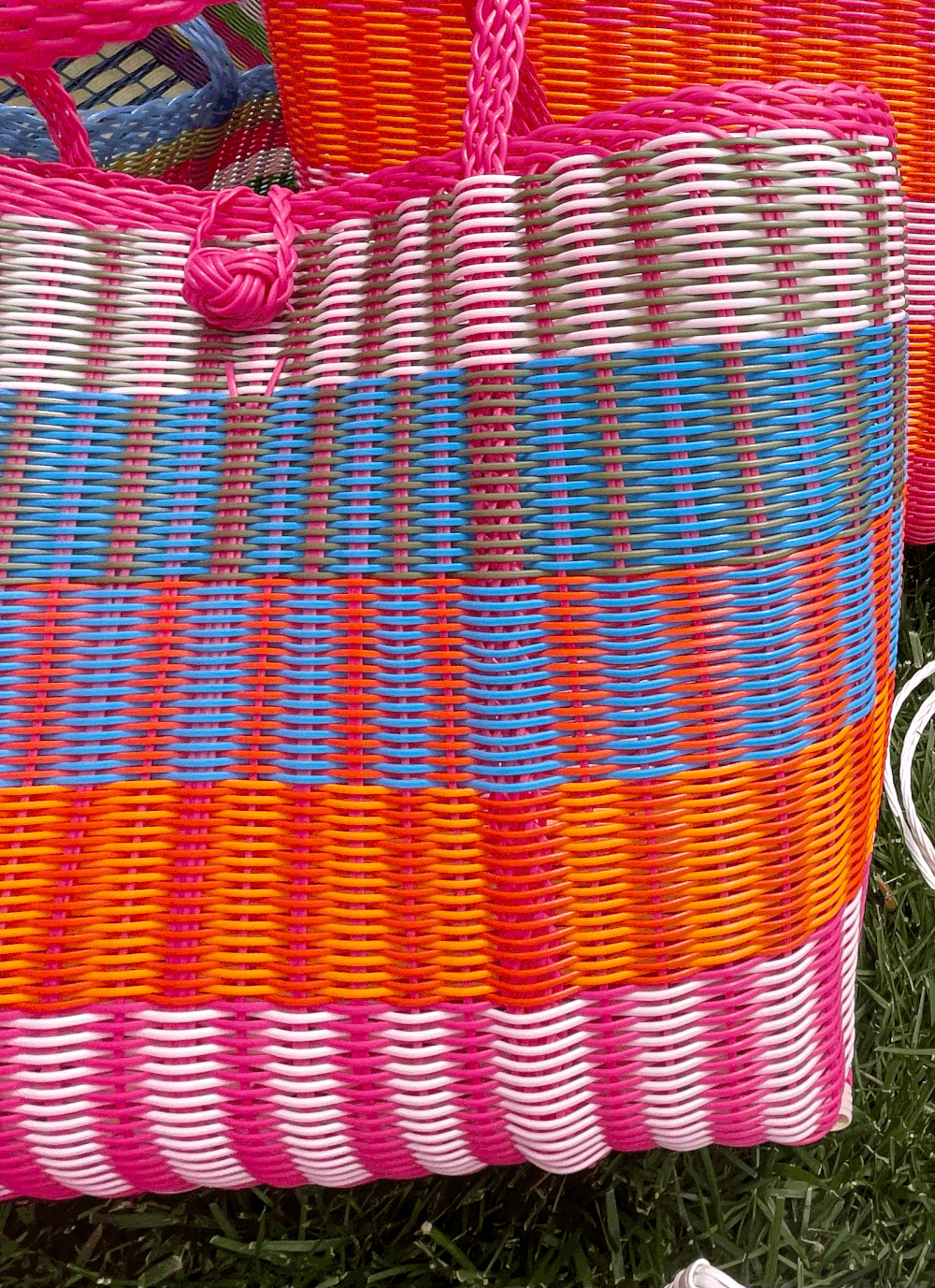 Medium Woven Tote