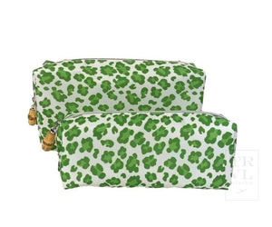 Green Cheetah Duo Bag Set