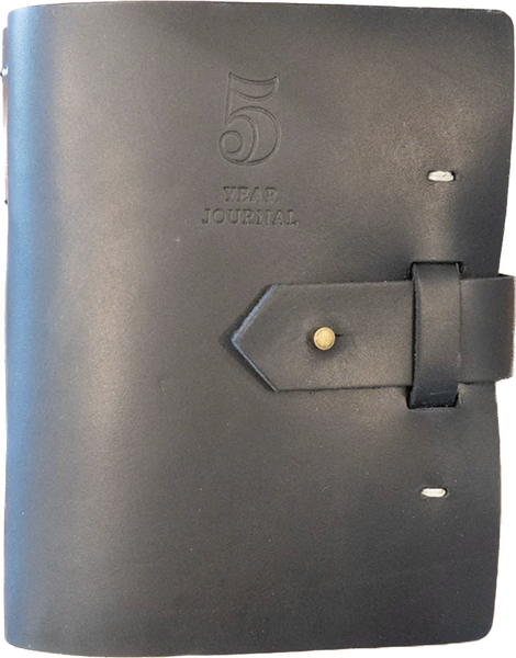 Leather Five Year Journal