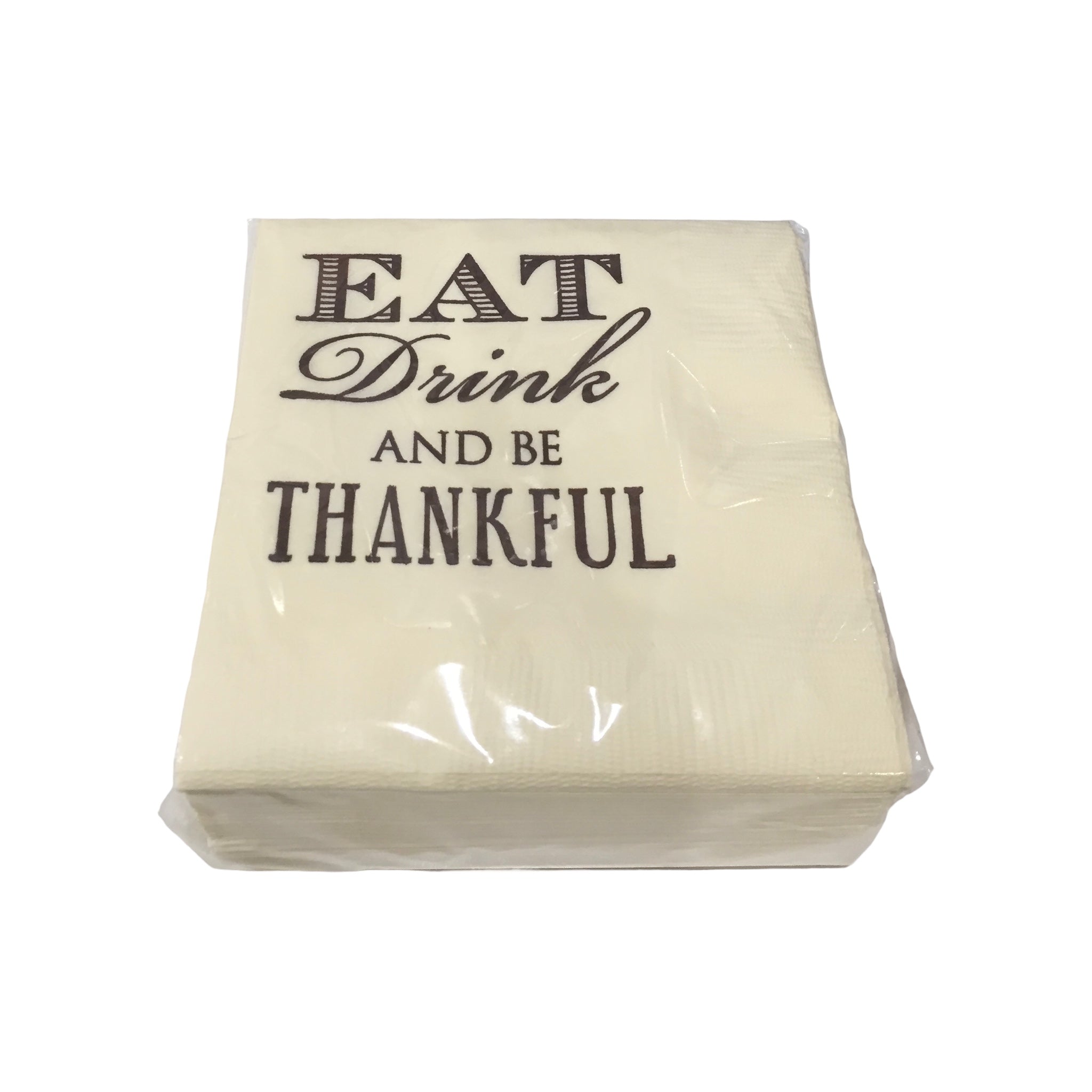 Thanksgiving Paper Beverage Napkins