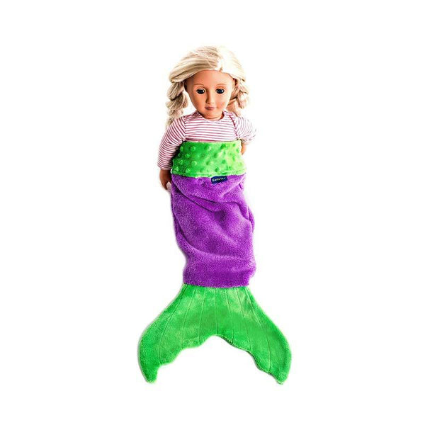 Mermaid Tail Blanket for Dolls