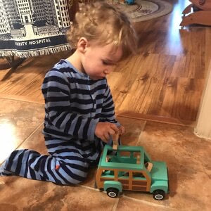 Wooden Magnetic Surf’s Up Truck