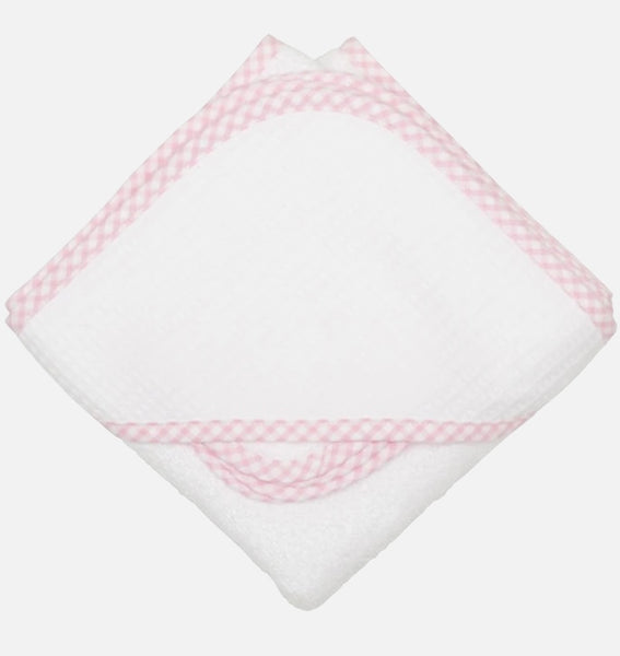 Pique Hooded Towel and Washcloth Set