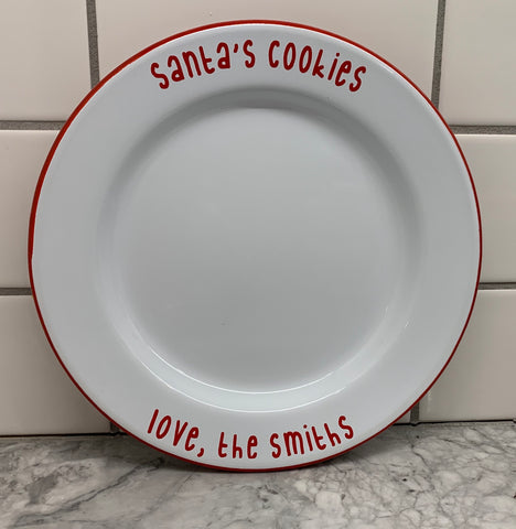 Santa’s Cookie Plate