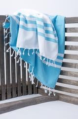 Turkish Towel Color Stripe/White