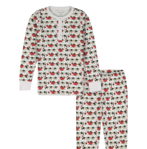 Roller Rabbit Kids Holly Jolly Hathi Pajamas