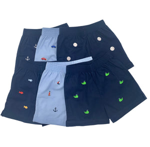 Toddler Embroidered Twill Shorts