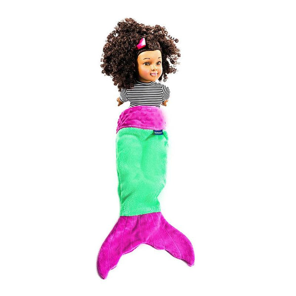 Mermaid Tail Blanket for Dolls