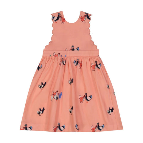 Adaliene Chicken Print Dress