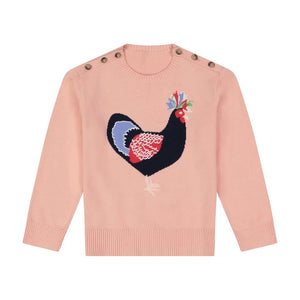 Chicken Intarsia Sweater