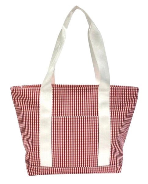 Classic Gingham Tote