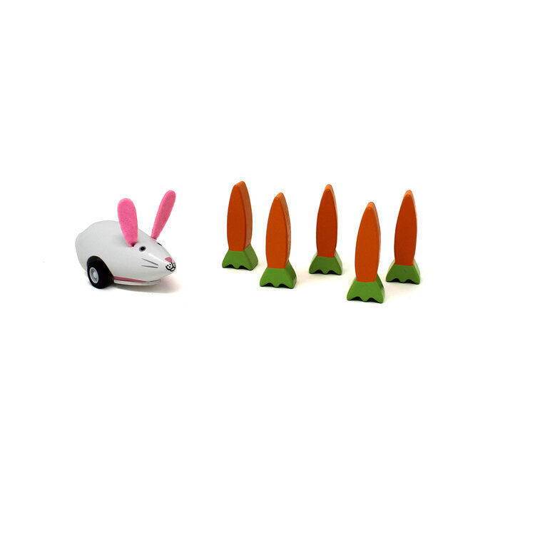 Bunny and Carrots Bowling Game