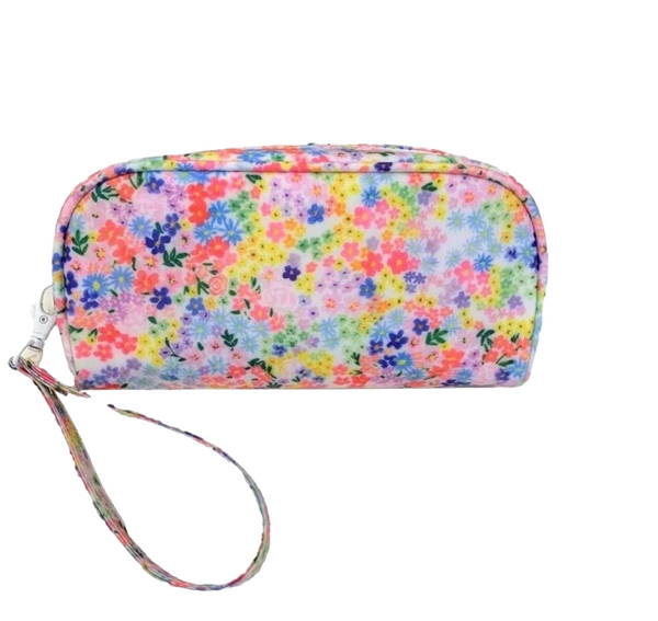 Floral Meadow Catch All Wristlet