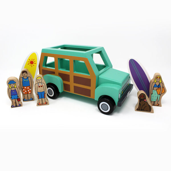 Wooden Magnetic Surf’s Up Truck