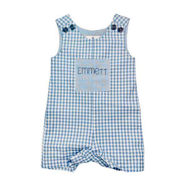 Nantucket Blue Gingham Shortall