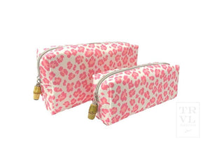 Pink Cheetah Duo Bag Set